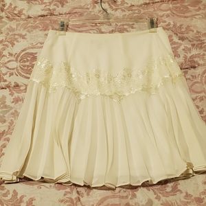 Express white skirt